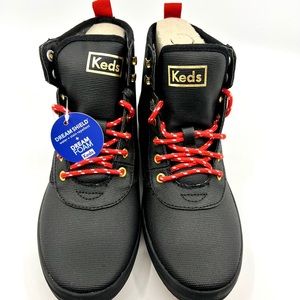 Brand New - Keds Scout SPL Canvas Black WX - Size 8 M